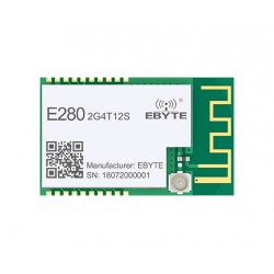 Ebyte E280-2G4T12S SX1280 2.4GHz 12dBm 3km Long Range UART LoRa Wireless Module Ebyte E280-2G4T12S SX1280 2.4GHz 12dBm 3km Long Range UART LoRa Wireless Module