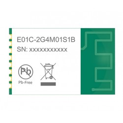 Ebyte E01C-2G4M01S1B Si24R1 2.4GHz Wireless SoC Module SMD - SPI Interface - 200M Communication Distance Ebyte E01C-2G4M01S1B Si24R1 2.4GHz Wireless SoC Module SMD - SPI Interface - 200M Communication Distance