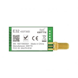 Ebyte E32-433T30D-V8 SX1278 433MHz 1W DIP LoRa Wireless Module - 30dBm (~8 Km)