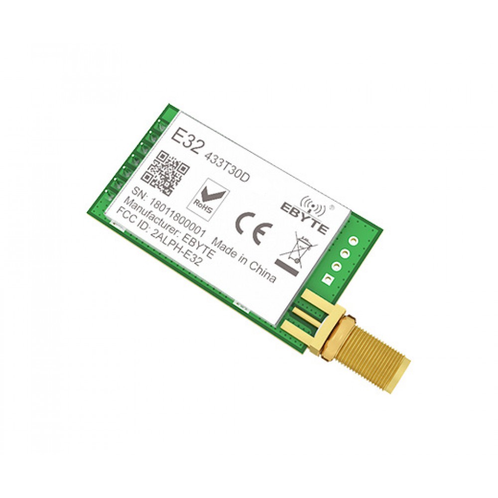 Buy Ebyte E32-433T30D-V8 SX1278 433MHz 1W DIP LoRa Wireless Module ...