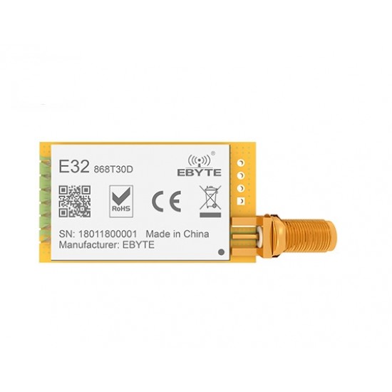 Ebyte E32-868T30D SX1276 868MHz LoRa Wireless Transmitter and Receiver RF Module