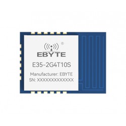 Ebyte E35-2G4T10S TLSR8208 2400~2480MHz 2.4GHz 10dBm Wireless Transmission Module - UART Interface - 490M Communication Distance Ebyte E35-2G4T10S TLSR8208 2400~2480MHz 2.4GHz 10dBm Wireless Transmission Module - UART Interface - 490M Communication Distance