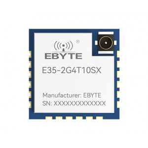 Ebyte E35-2G4T10SX TLSR8208 2400~2480MHz 2.4GHz 10dBm Wireless Transmission Module - UART Interface - 540M Communication Distance Ebyte E35-2G4T10SX TLSR8208 2400~2480MHz 2.4GHz 10dBm Wireless Transmission Module - UART Interface - 540M Communication Distance