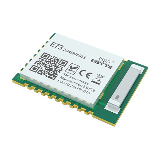 Ebyte E73-2G4M08S1E N52833 2.4GHz Wireless RF Module - BLE5.0, Mesh & Zigbee Support Ebyte E73-2G4M08S1E N52833 2.4GHz Wireless RF Module - BLE5.0, Mesh & Zigbee Support