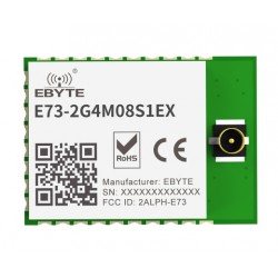 Ebyte E73-2G4M08S1EX 2.4GHz nRF52833 BLE 5.1 Wireless Bluetooth Module, Support BLE5.1 & Zigbee Ebyte E73-2G4M08S1EX 2.4GHz nRF52833 BLE 5.1 Wireless Bluetooth Module, Support BLE5.1 & Zigbee