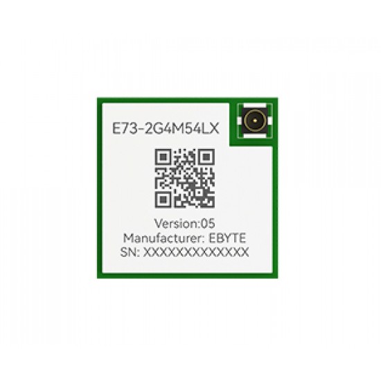 Ebyte E73-2G4M54LX(05) nRF54L10 2.4GHz 7dBm BLE6.0 Multi-protocol Wireless SoC Module - 110 Meter Communication Distance - IPEX-3 Antenna Interface