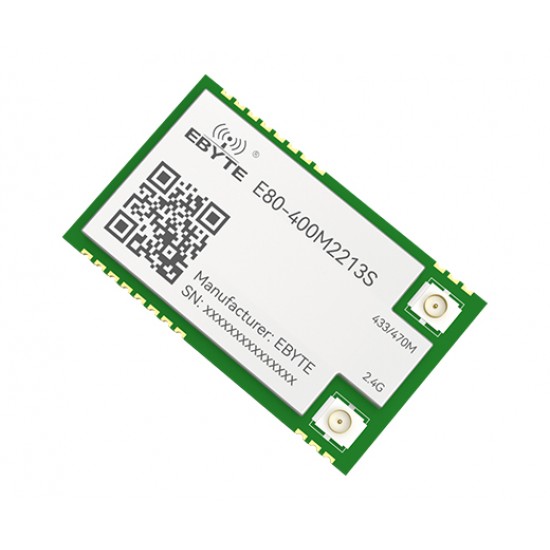 Ebyte E80-400M2213S LR1121 410~493MHz/2.4GHz LoRa Dual-band Wireless RF Transceiver Module