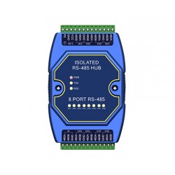 Ebyte E810-R18 Industrial Grade 1-channel RS485 to 8-channel RS485 Isolated Repeater HUB