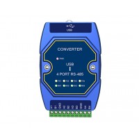 Ebyte E810-U41CS USB to 4-Channel RS485 Converter Module - CH344Q Chip Based - Industrial Grade - USB Type C Interface