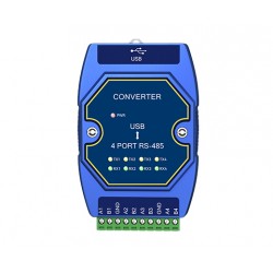 Ebyte E810-U41CS USB to 4-Channel RS485 Converter Module - CH344Q Chip Based - Industrial Grade - USB Type C Interface