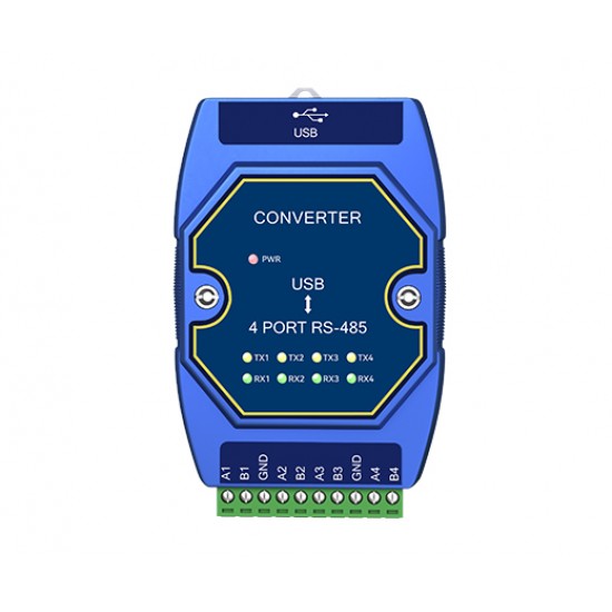 Ebyte E810-U41CS USB to 4-Channel RS485 Converter Module - CH344Q Chip Based - Industrial Grade - USB Type C Interface