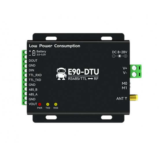 Ebyte E90-DTU(400SL30L) RS485/TTL 433MHz 30dBm 10km Wireless Data Transmission Radio - Support Modbus RTU Protocol