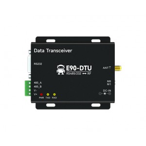 Ebyte E90-DTU(900L30)-V8 868MHz 1W LoRa Wireless Data Transceiver Modem - RS232/RS485 Interface
