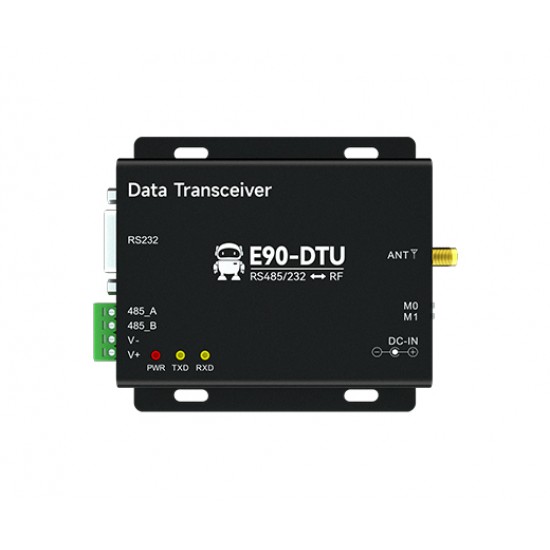 Ebyte E90-DTU(900L30)-V8 868MHz 1W LoRa Wireless Data Transceiver Modem - RS232/RS485 Interface