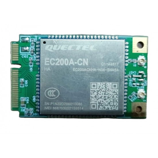 Quectel EC200ACNHA-N06-SNASA Mini PCIe 4G LTE Cat 4 Module for M2M IOT Applications