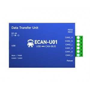 Ebyte ECAN-U01 CAN2.0 debugger, CAN to USB converter, bus analyzer CAN-BUS 2-way Transparent Transmission Communication Transceiver Ebyte ECAN-U01 CAN2.0 debugger, CAN to USB converter, bus analyzer CAN-BUS 2-way Transparent Transmission Communication Transceiver