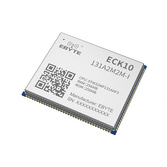 Ebyte ECK10-131A2M2M-I - STM32MP13 Single Core Arm Cortex-A7 MCU Based System on Module (SOM) - 650MHz - 256MB Flash & SDRAM