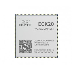 Ebyte ECK20-6Y28A2MN5M-I - MCIMX6Y2CVM08AB - Arm Cortex-A7 Processor - 792MHz - 256MB Ram - 512MB eMMC - NXP Low Power Consumption MPU Core Board - Industrial Grade Ebyte ECK20-6Y28A2MN5M-I - MCIMX6Y2CVM08AB - Arm Cortex-A7 Processor - 792MHz - 256MB Ram - 512MB eMMC - NXP Low Power Consumption MPU Core Board - Industrial Grade