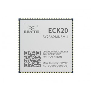 Ebyte ECK20-6Y28A2MN5M-I - MCIMX6Y2CVM08AB - Arm Cortex-A7 Processor - 792MHz - 256MB Ram - 512MB eMMC - NXP Low Power Consumption MPU Core Board - Industrial Grade Ebyte ECK20-6Y28A2MN5M-I - MCIMX6Y2CVM08AB - Arm Cortex-A7 Processor - 792MHz - 256MB Ram - 512MB eMMC - NXP Low Power Consumption MPU Core Board - Industrial Grade