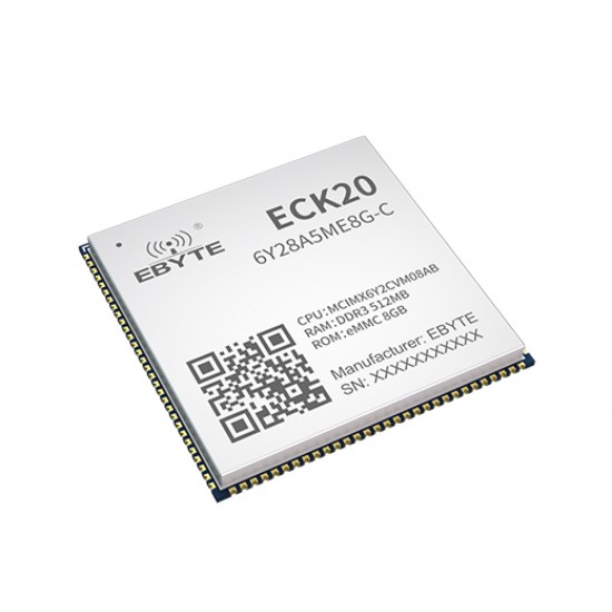 Ebyte ECK20-6Y28A5ME8G-C - MCIMX6Y2CVM08AB Arm Cortex-A7 Processor - 792MHz - 512MB Ram - 8GB eMMC - NXP Low Power Consumption MPU Core Board - Commercial Grade