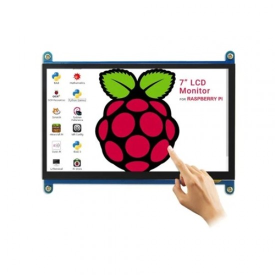 Elecrow RC070 7inch 1024x600 LCD Display With IPS Touch Screen| Compatible with Windows/Raspberry Pi (MPN:ESP01215E)
