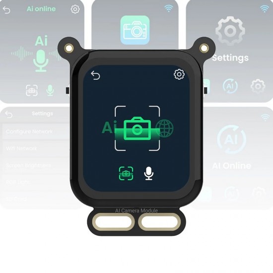 Elecrow AI Camera Development Board Vision Sensor Board Powered By ESP32 with 1.83inch Screen Elecrow AI Camera Development Board Vision Sensor Board Powered By ESP32 with 1.83inch Screen