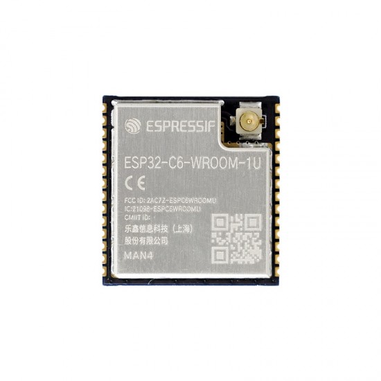 Espressif ESP32-C6-WROOM-1U-N8 8MB Flash WiFi Bluetooth Module