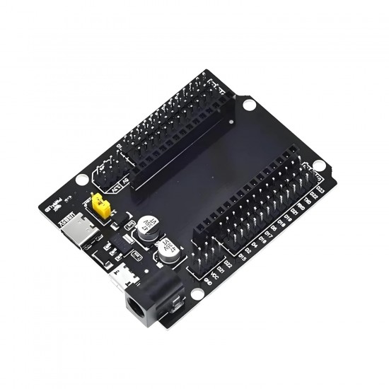 30 Pin ESP32 GPIO Expansion Board with Type-C USB and Micro USB Dual Interface for ESP32 ESP-32 ESP-32S Development Board 30 Pin ESP32 GPIO Expansion Board with Type-C USB and Micro USB Dual Interface for ESP32 ESP-32 ESP-32S Development Board