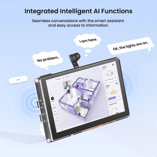 Elecrow CrowPanel Advanced 5inch |ESP32-P4 HMI AI Display 800x480 IPS Touch Screen with WiFi 6 - Without Camera Elecrow CrowPanel Advanced 5inch |ESP32-P4 HMI AI Display 800x480 IPS Touch Screen with WiFi 6 - Without Camera