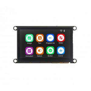 ESP32-S3 4.3inch Capacitive Touch Display Development Board - 480x272 Pixles - IPS TFT Panel - 65K RGB Color - Wi-Fi and Bluetooth 5 - JC4827W543