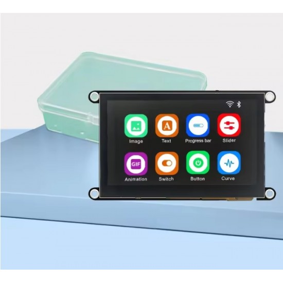 ESP32-S3 4.3inch Capacitive Touch Display Development Board - 480x272 Pixles - IPS TFT Panel - 65K RGB Color - Wi-Fi and Bluetooth 5 - JC4827W543