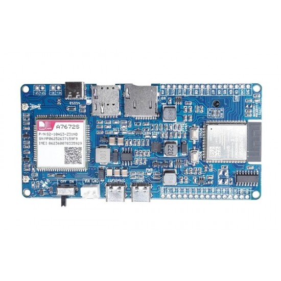 ESP32-S3 With A7672S 4G LTE Cat-1 WiFi Bluetooth GNSS IoT Smart Modem
