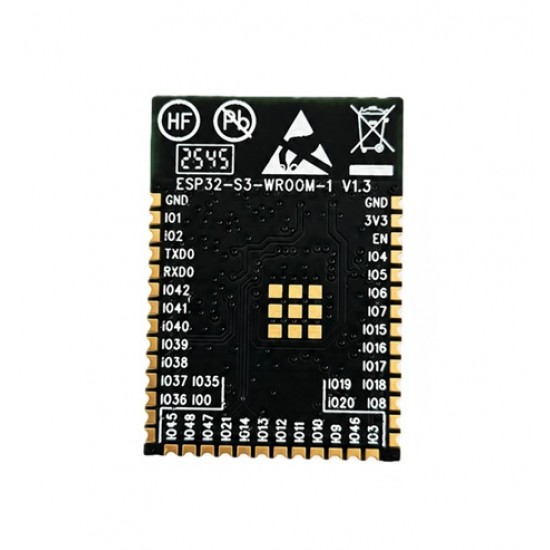 Espressif ESP32-S3-WROOM-1-N16R8 16MBits SPI Flash WiFi Bluetooth Module Espressif ESP32-S3-WROOM-1-N16R8 16MBits SPI Flash WiFi Bluetooth Module