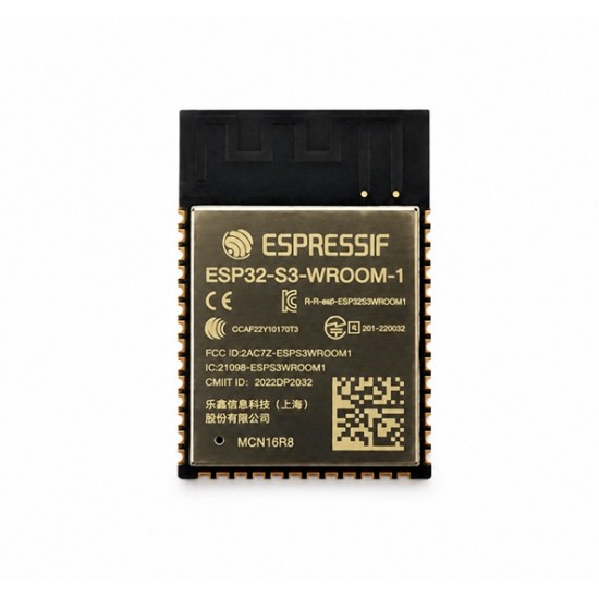 Espressif ESP32-S3-WROOM-1-N16R8 16MBits SPI Flash WiFi Bluetooth Module Espressif ESP32-S3-WROOM-1-N16R8 16MBits SPI Flash WiFi Bluetooth Module