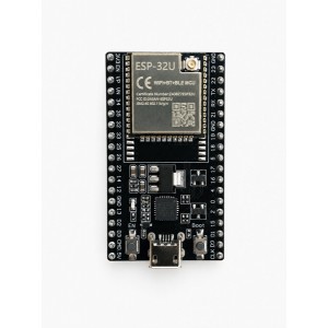 ESP32-WROOM-32U WiFi + Bluetooth Development Board with Micro USB, CP2102 USB-UART and IPEX External Antenna Connector ESP32-WROOM-32U WiFi + Bluetooth Development Board with Micro USB, CP2102 USB-UART and IPEX External Antenna Connector