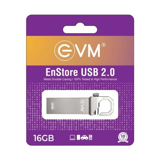 EVM ENSTORE 16GB Pen Drive - USB 2.0 Pen Drive EVM ENSTORE 16GB Pen Drive - USB 2.0 Pen Drive