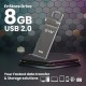 EVM ENSTORE 8GB Pen Drive - USB 2.0 Pen Drive