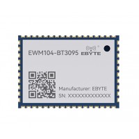 Ebyte EWM104-BT3095 QCC3095 8dBm BLE 5.4 Bluetooth Audio Receiver Module - UART Interface - 200 Meter Communication distance