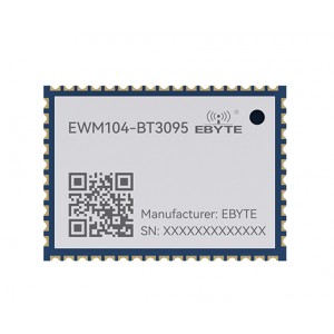 Ebyte EWM104-BT3095 QCC3095 8dBm BLE 5.4 Bluetooth Audio Receiver Module - UART Interface - 200 Meter Communication distance Ebyte EWM104-BT3095 QCC3095 8dBm BLE 5.4 Bluetooth Audio Receiver Module - UART Interface - 200 Meter Communication distance