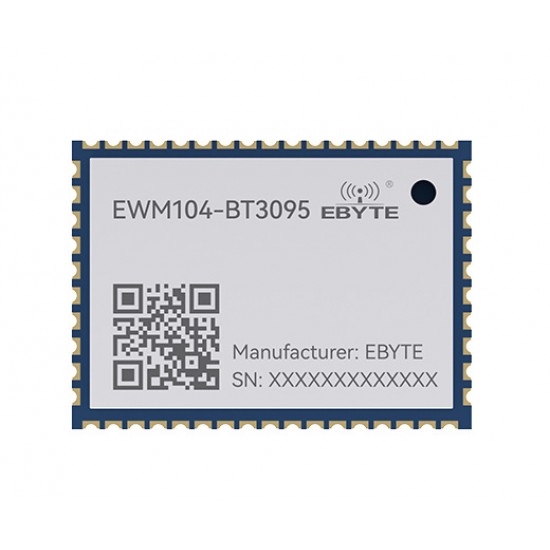 Ebyte EWM104-BT3095 QCC3095 8dBm BLE 5.4 Bluetooth Audio Receiver Module - UART Interface - 200 Meter Communication distance
