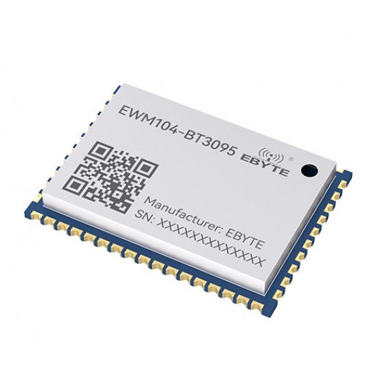 Ebyte EWM104-BT3095 QCC3095 8dBm BLE 5.4 Bluetooth Audio Receiver Module - UART Interface - 200 Meter Communication distance