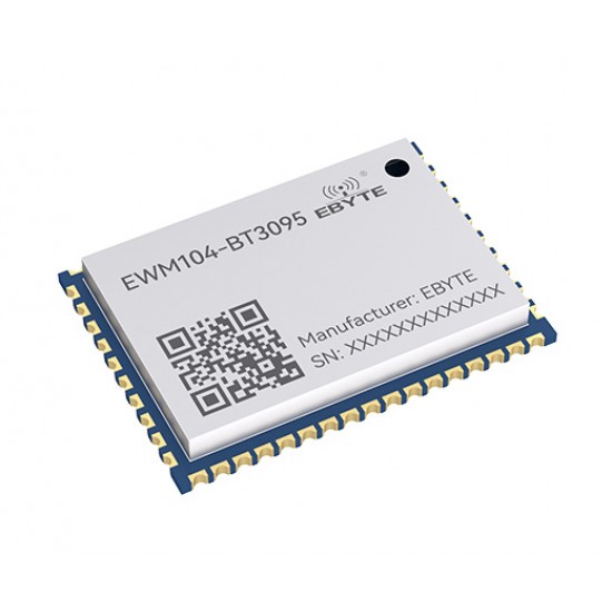Ebyte EWM104-BT3095 QCC3095 8dBm BLE 5.4 Bluetooth Audio Receiver Module - UART Interface - 200 Meter Communication distance