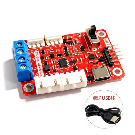Feetech FE-URT2-C001 USB to TTL Converter Module for Servo Communication & Debugging