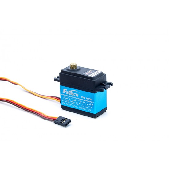 Feetech FT-7125-C001 7.4V 25KG 180 Degree Steel Gear Servo Motor Feetech FT-7125-C001 7.4V 25KG 180 Degree Steel Gear Servo Motor