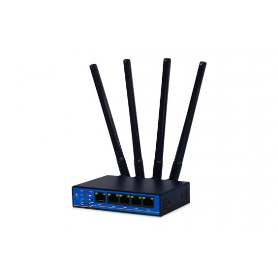 USR-G805S LTE 4G Multi Network Industrial Router - Dual Sim