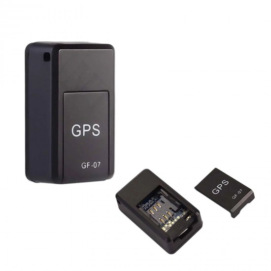 GF-07 GSM/GPRS Portable Wireless Magnetic GPS Tracker with Voice Recording Function - In Built 400mAh Lithium Battery