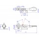 GH-201-L Horizontal Handle Toggle Clamp - Holding Force 27kg