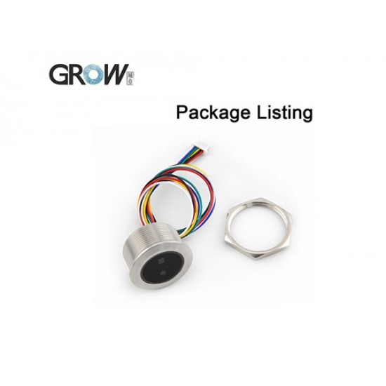 GROW FP001-M25 Stainless steel Facial Recognition Module for AI-Based Face Detection and Identification Applications