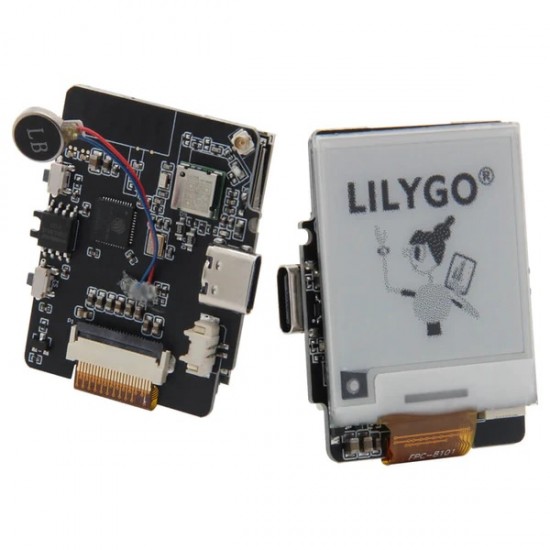 LILYGO T-Wrist E-paper 1.54 Inch Display ESP32 Wireless WiFi Bluetooth Module Without GPS (H510)