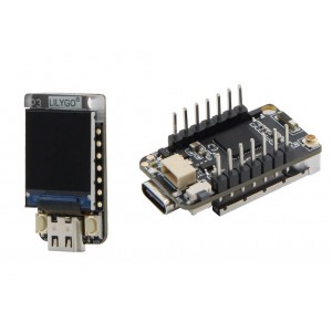LILYGO TTGO T-QT Pro ESP32-S3FN4R2 With 0.85inch IPS LCD Display Module - Solder Version (H590) LILYGO TTGO T-QT Pro ESP32-S3FN4R2 With 0.85inch IPS LCD Display Module - Solder Version (H590)